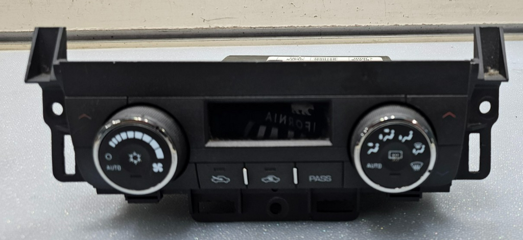 🔥07-11 BUICK LUCERNE TEMPERATURE A/C HEATER CLIMATE CONTROL BlACK