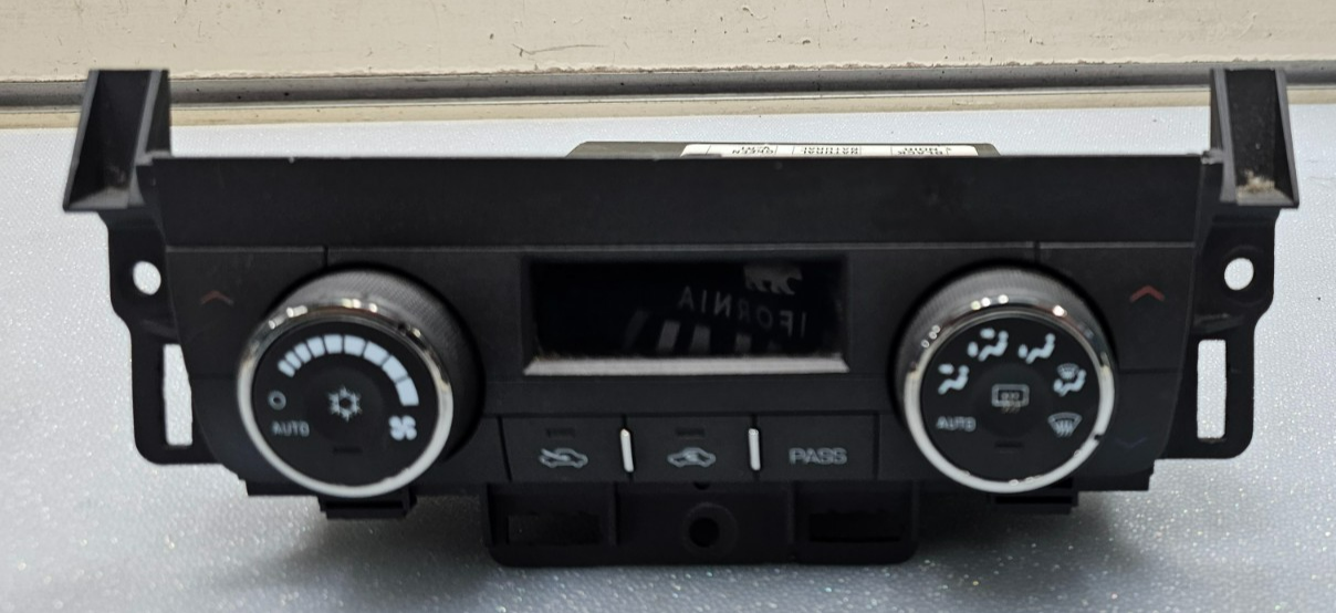 🔥07-11 BUICK LUCERNE TEMPERATURE A/C HEATER CLIMATE CONTROL BlACK