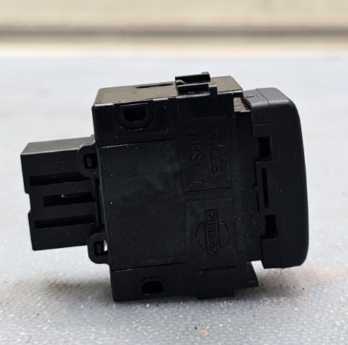 🔥09-14 Maxima Altima Rogue Sentra VDC OFF Dash Switch Button Assembly Black