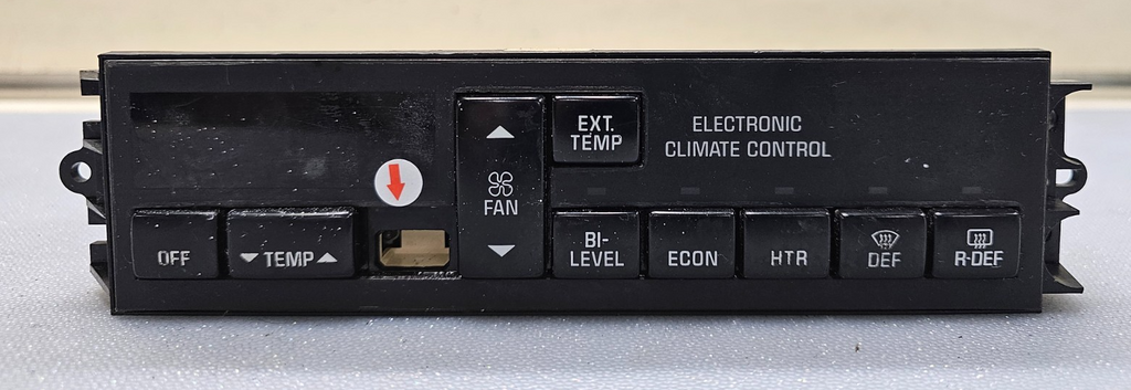 🔥90-93 REATTA RIVIERA Dash Climate Control Heater Temperature Conditioning
