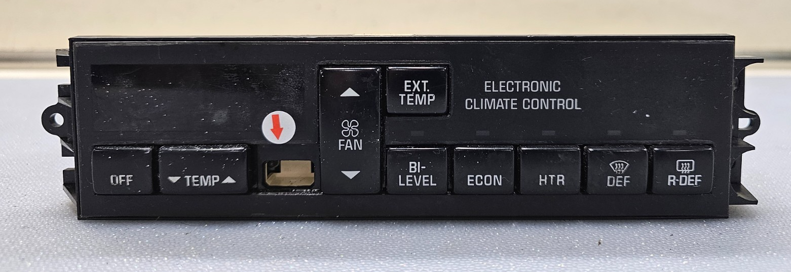 🔥90-93 REATTA RIVIERA Dash Climate Control Heater Temperature Conditioning