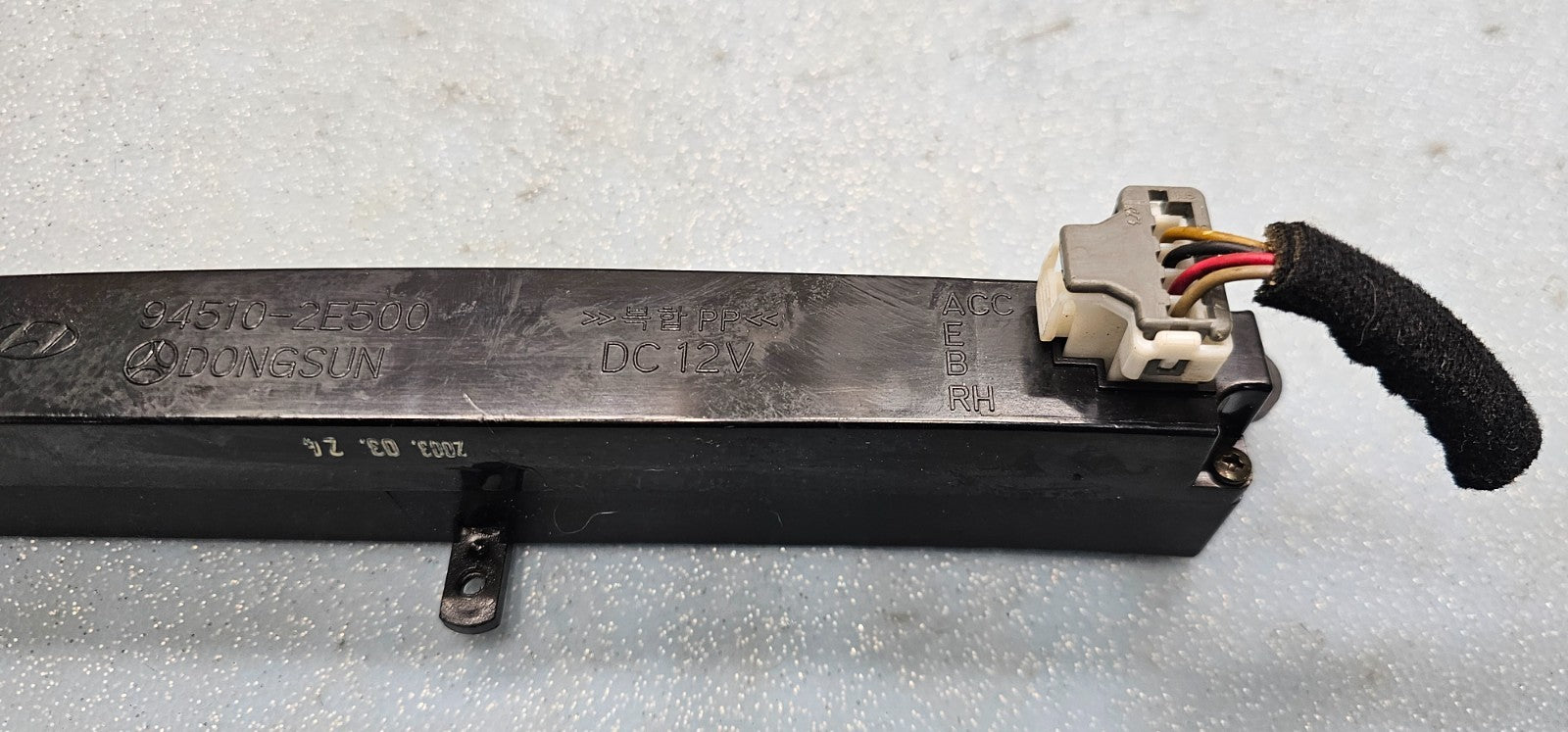 🔥04-06 Hyundai Tucson Dash Digital Clock Assembly Time Display Black OEM