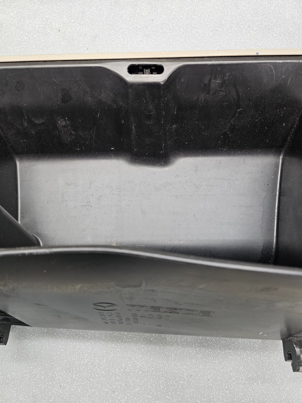 🔥2007-2012 Mazda CX-7 Front Glove Box Compartment Storage Assembly Gray OEM
