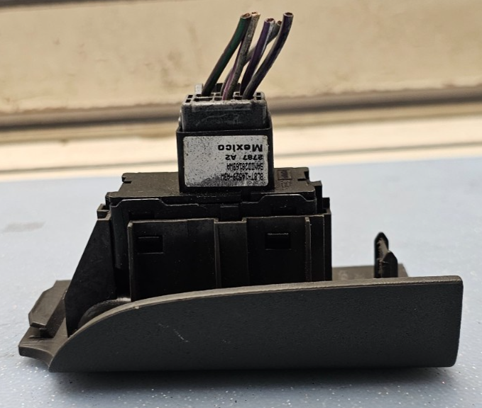 🔥08-11 Ford Focus Left Rear Driver Door Window Power Switch Assembly Black OEM