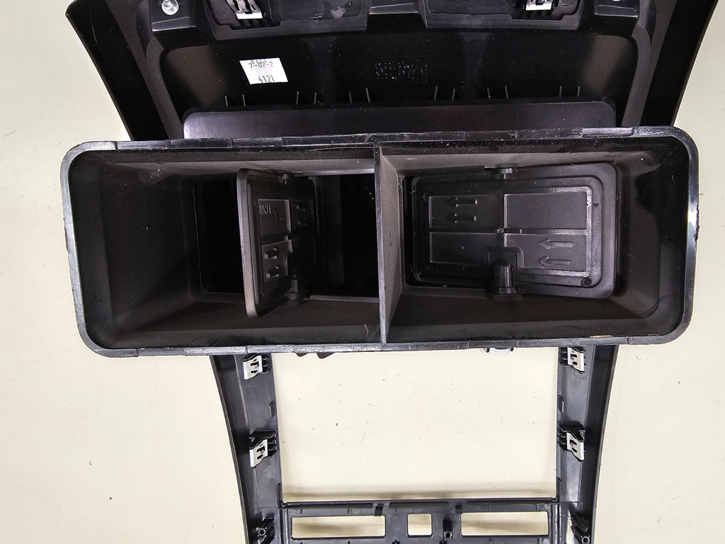 🔥07-12 GMC Acadia Center Dash Radio Bezel Climate Control Trim Panel Silver OEM