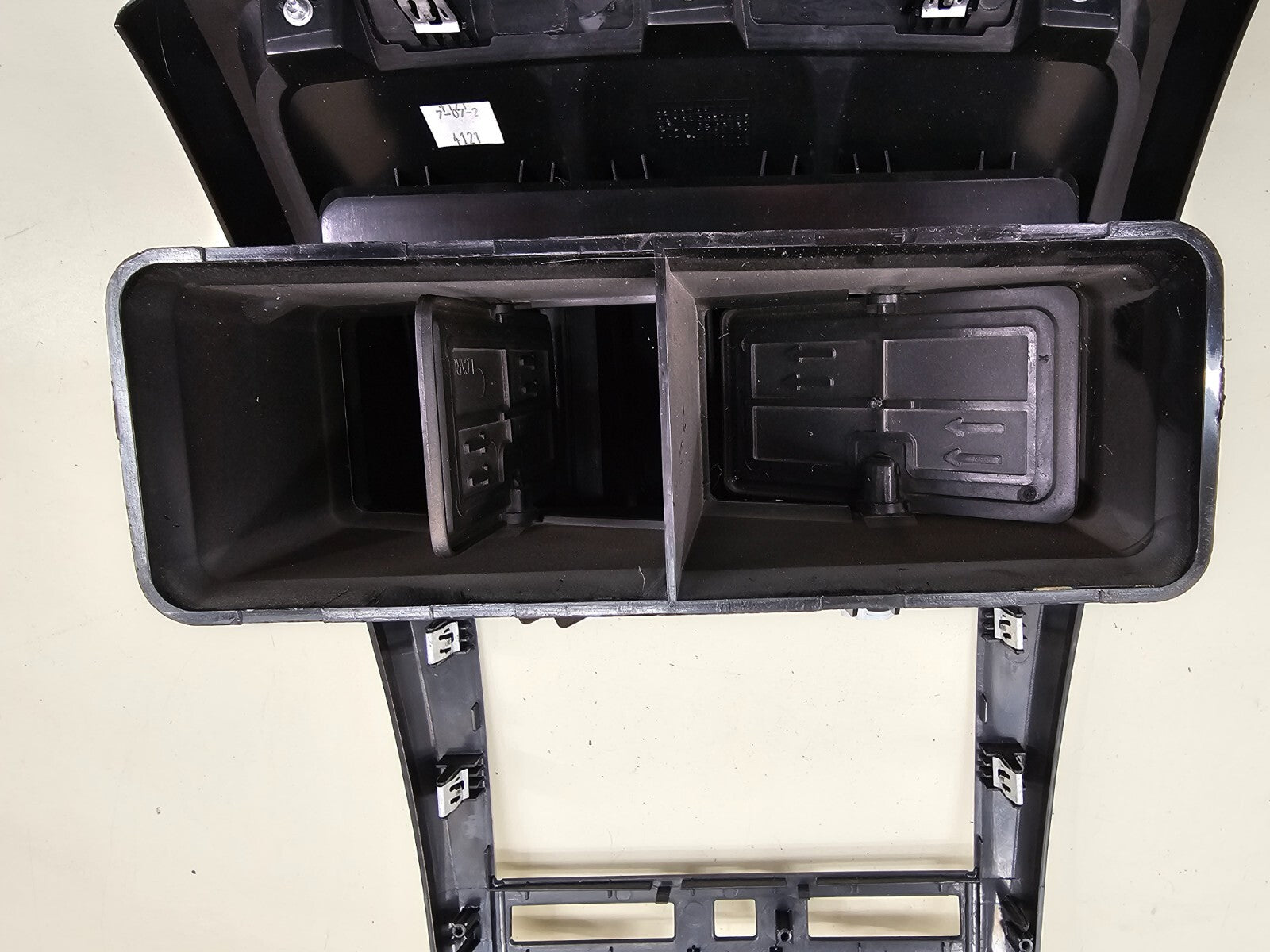 🔥07-12 GMC Acadia Center Dash Radio Bezel Climate Control Trim Panel Silver OEM