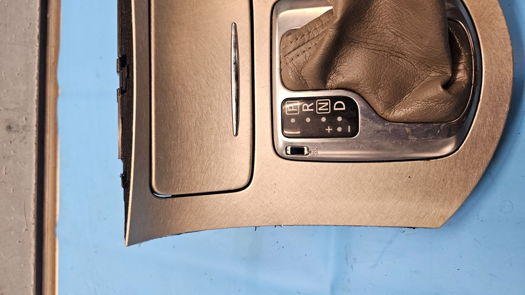 🔥07-09 G35 G37  SDN CENTER CONSOLE GEAR SHIFT SHIFTER TRIM BEZEL PANEL SILVER