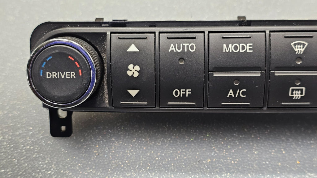 🔥07-08 Nissan Maxima Dash Temperature AC A/C HVAC Heater Climate Control Black