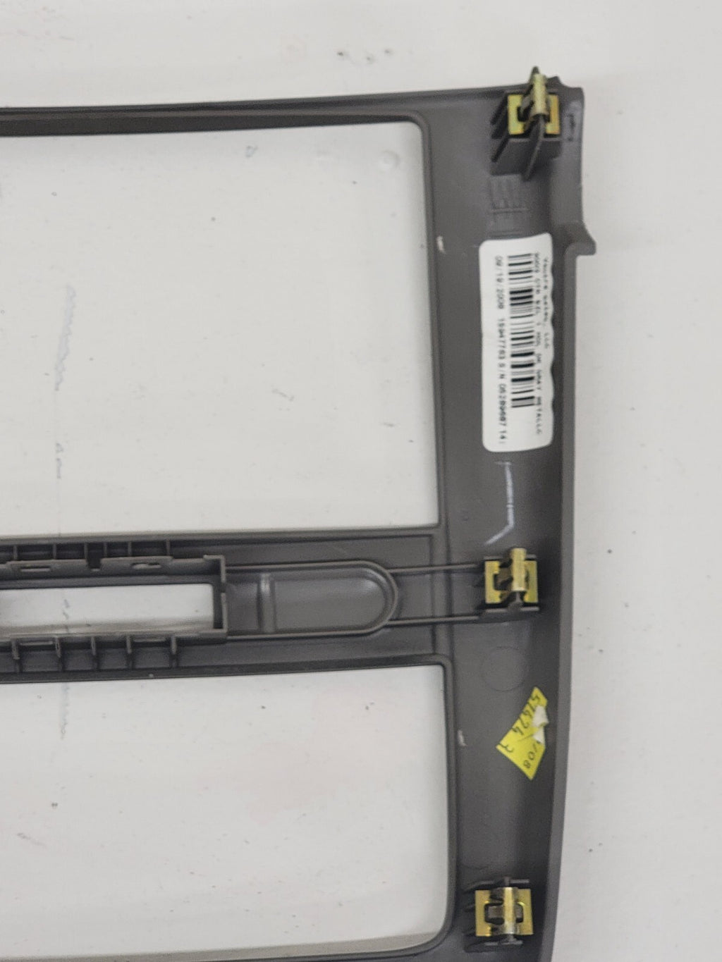 🔥2005-2010 CHEVROLET COBALT DASH CLIMATE CONTROL RADIO BEZEL TRIM OEM DARK GRAY