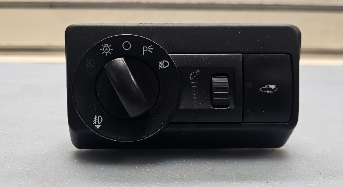 🔥06-09 Fusion Milan Dash Headlight Panel Dimmer Trunk Switch Assembly black