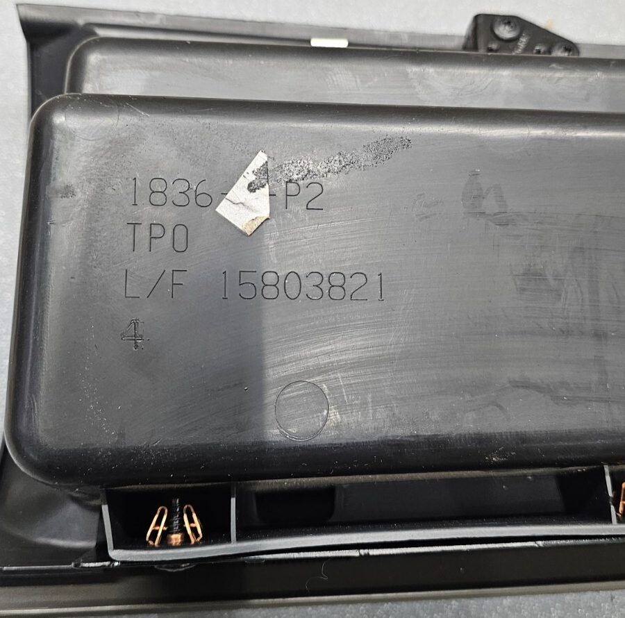 🔥07-13 Silverado SIERRA Dash UPPER GLOVE BOX Storage Compartment Door Gray