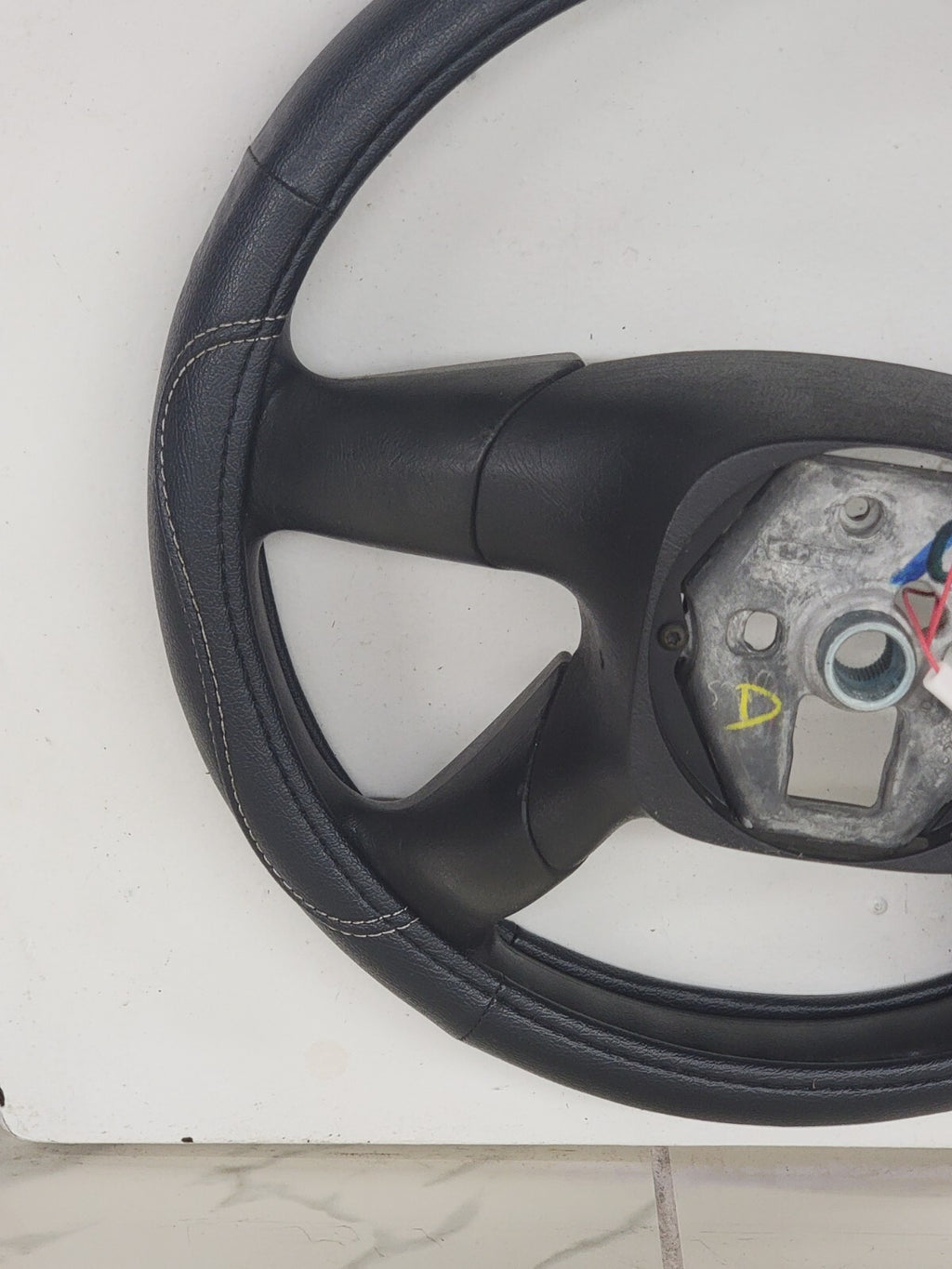 🔥03-06 SILVERADO SIERRA YUKON TAHOE SUBURBAN STEERING WHEEL LEATHER BLACK