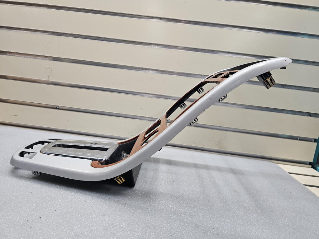 🔥07-09 Equinox Center Dash Radio Climate Surround Bezel Trim SILVER/WOOD B43