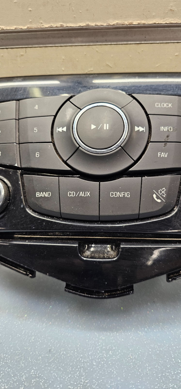 🔥11-16 Chevy Cruze Dash Front Center AN FM Radio Stereo Control Panel Black