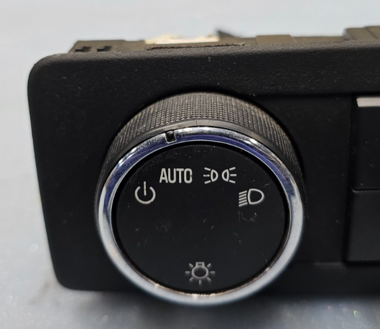 🔥07-13 Silverado Tahoe Sierra Dash Head Light headlightControl Switch Black