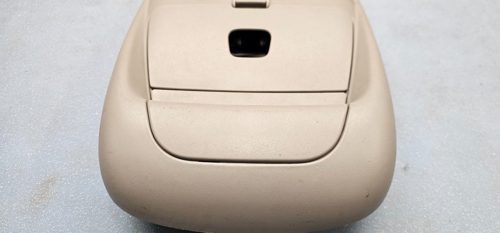 🔥98-01 Dodge Ram Overhead Console Storage Dome Map Light Lamp Assembly TAN