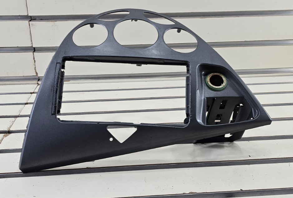🔥00-04 Ford Focus Temperature Climate Control With Radio Dash Bezel Trim Silver