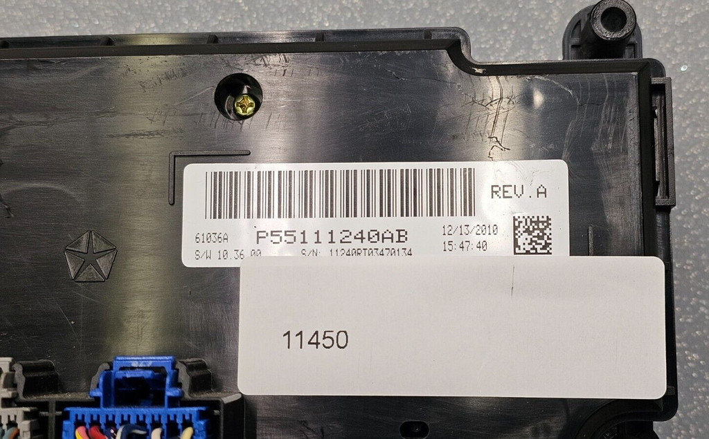 11-20 Grand Caravan Dash AC Heater Temperature Climate Control Air Conditioning