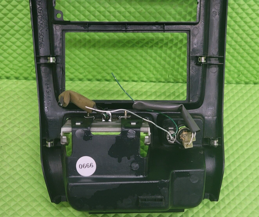 🔥96-99 Toyota 4Runner Center Dash Radio Stereo Display Climate Bezel Black B56