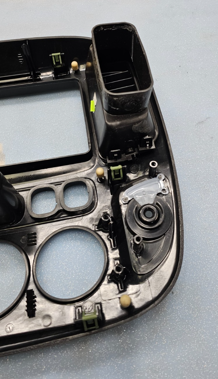 🔥2001-2007 FORD ESCAPE CENTER DASH RADIO A/C CLIMATE TRIM BEZEL BLACK OEM