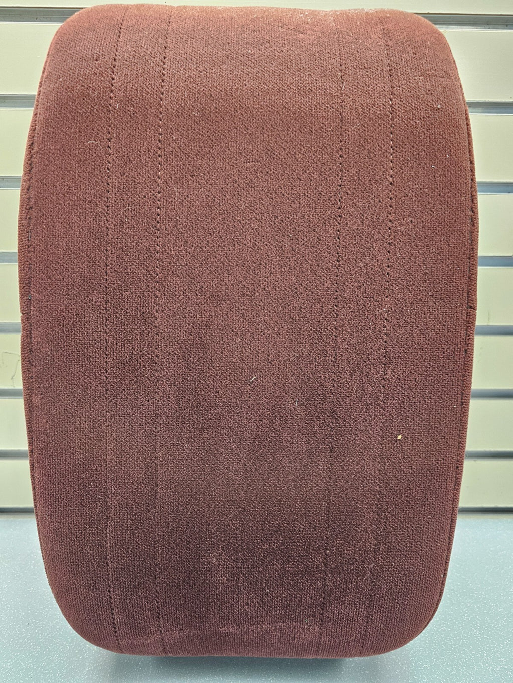 97-03Ford F150 Center Console JUMP SEAT Armrest Cloth/Leather cup holder Red JS6