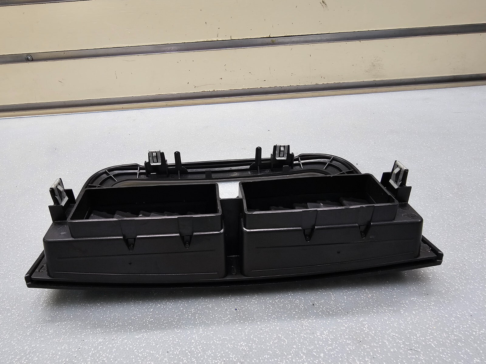 🔥99-04 Jeep Grand Cherokee Center Dash RADIO Bezel A/C Air Vent Trim SILVER