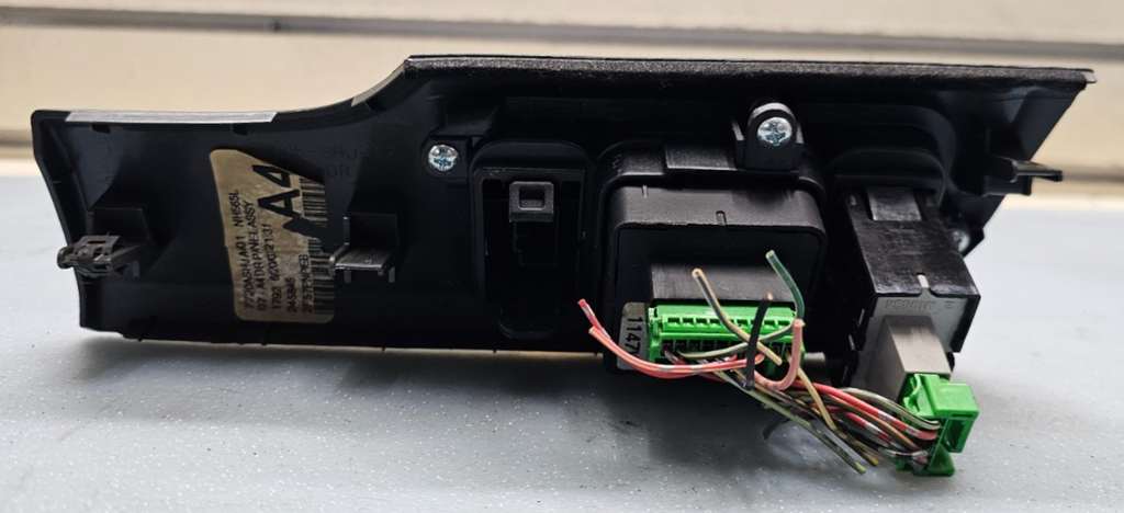 🔥05-10 Honda Odyssey Door Sun Roof Control Switch Sliding Slide Power Side Gray