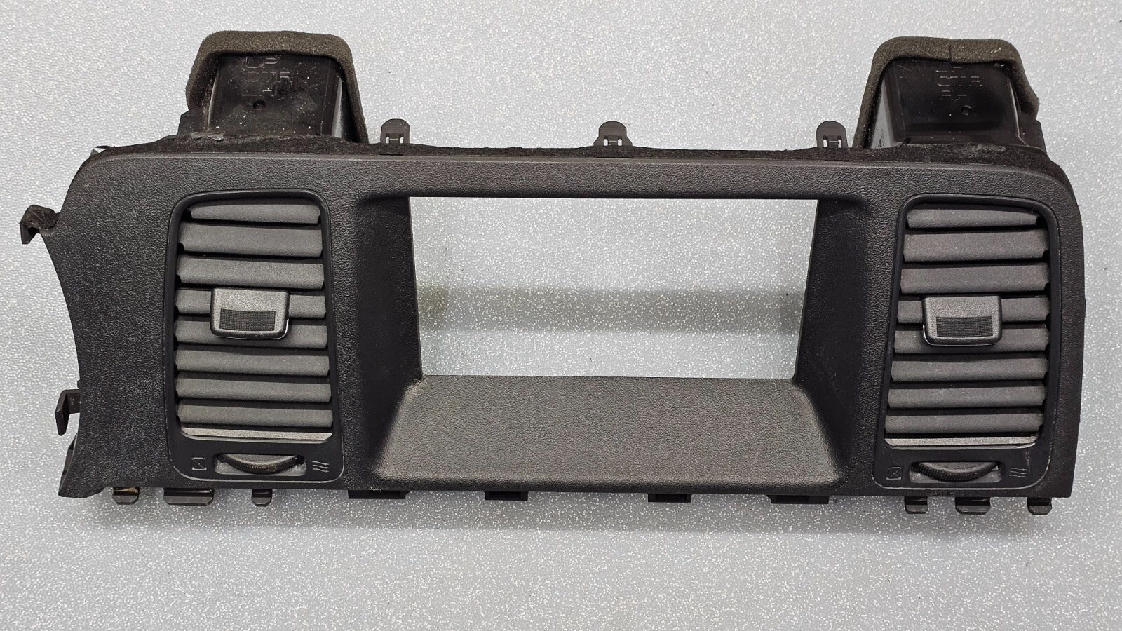 🔥09-14 MURANO SL CENTER DASH AM FM RADIO STEREO BEZEL TRIM PANEL ASSEMBLY BLACK