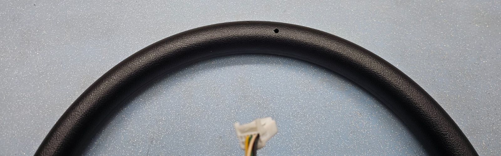 🔥07-09 Elantra Left Driver Steering Column Wheel Cruise Control Leather Black