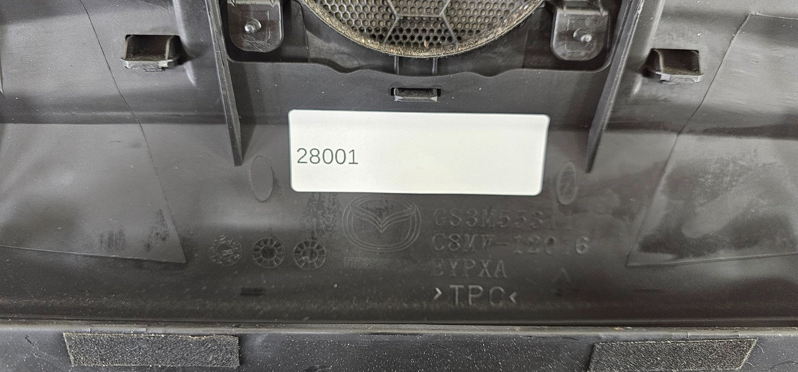 🔥09-13 Mazda 6 Center Dash AC A/C HVAC Air Vent Heater Bezel Trim Panel Black 
