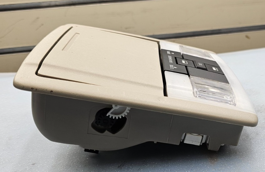 🔥2007-2014 Ford Expedition Overhead Map & Dome Light w/Sunroof Switch Tan OEM
