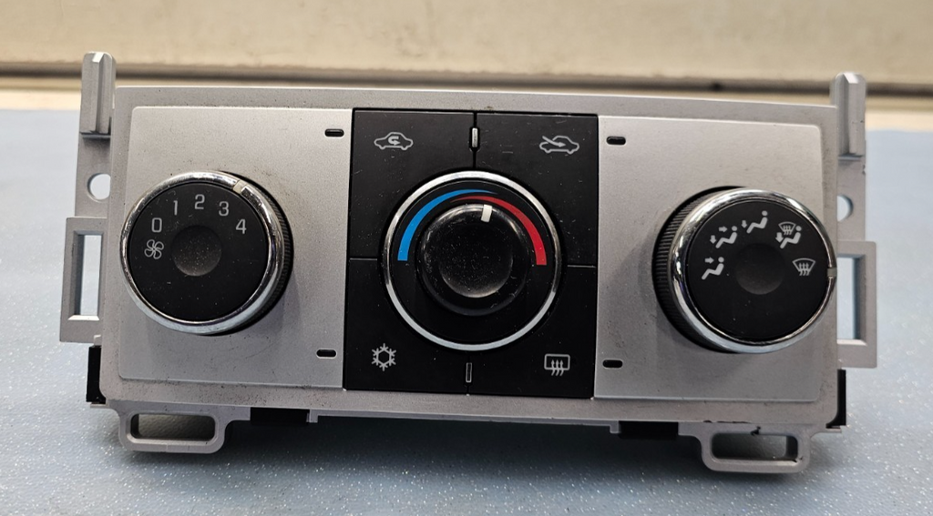 🔥08-12 Chevy Malibu Dash AC A/C HVAC Heater Climate Temperature Control Silver