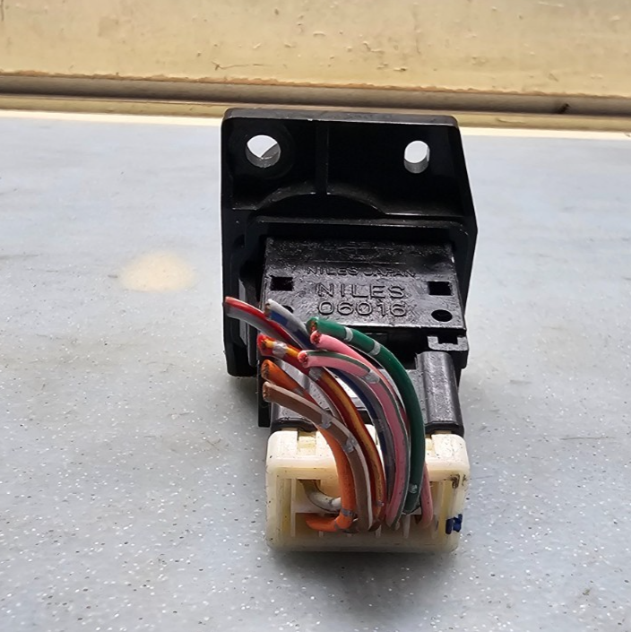 🔥2000 Nissan Pathfinder HAZARD WARNING EMERGENCY FLASHER SWITCH BLACK OEM