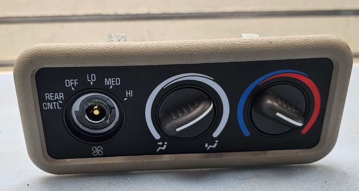 🔥01-07 Express Overhead Rear A/C AC HVAC Heater Temperature Climate Control Tan