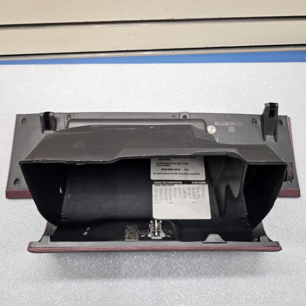 🔥95-99 CHEVY GMC TRUCK SILVERADO C/K Glove Box Storage Door RED G2