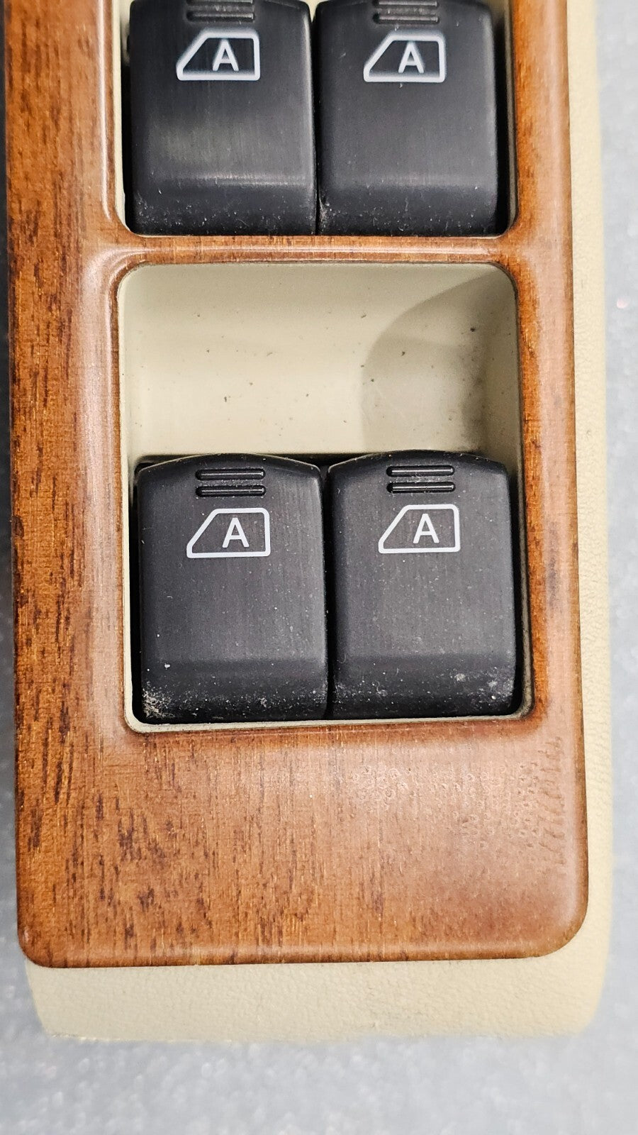 🔥05-07 Infiniti G35 Left Driver Master Door Power Window Switch Assembly Wood