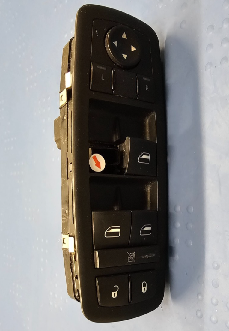 🔥08-20 Grand Caravan Town Country Master Left Driver Window Switch BLACK WS29