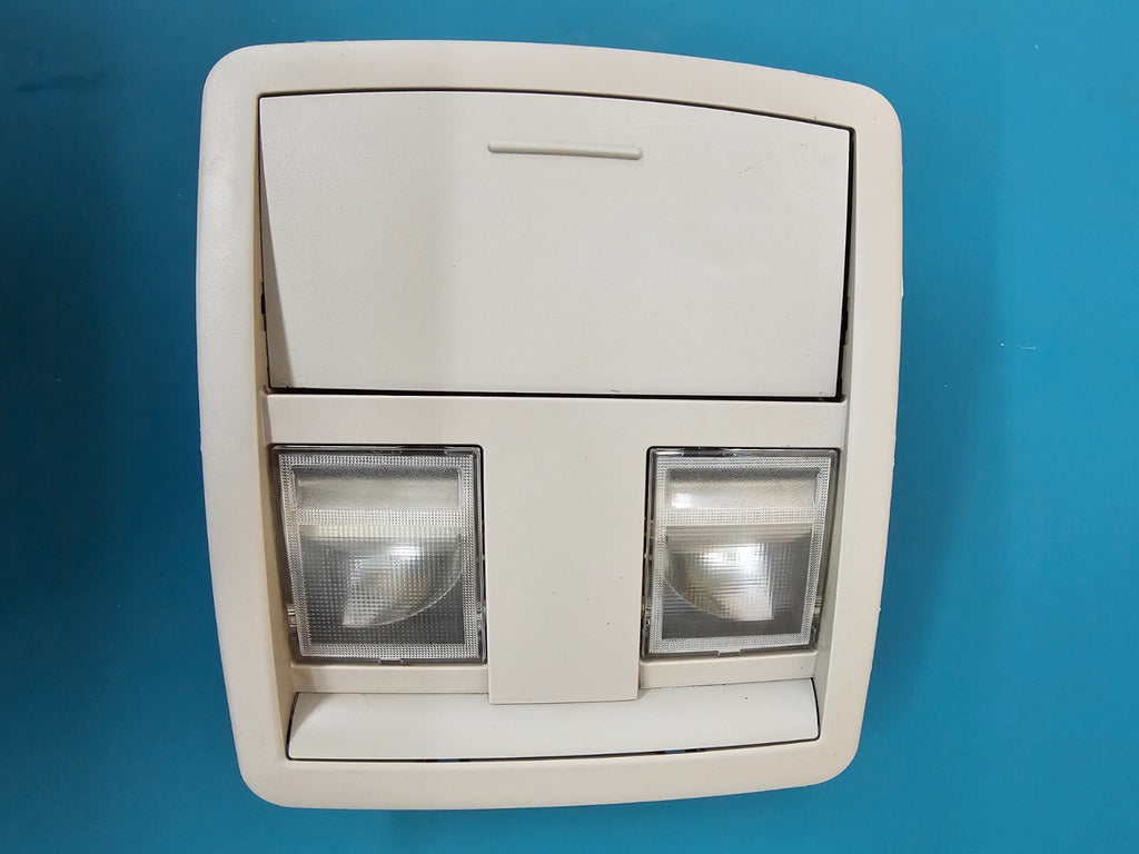 05-07 Dodge Charger 13-18 Challenger Overhead Console Dome Map Light Storage Tan