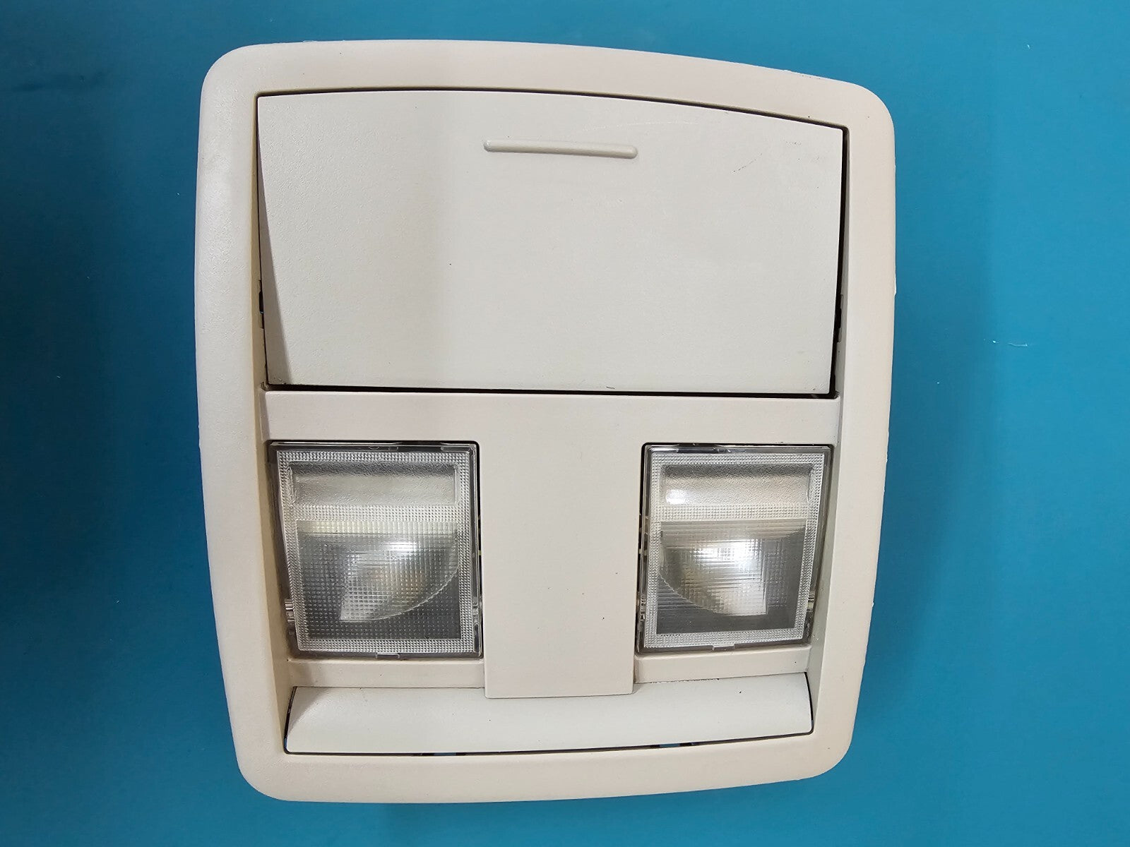 05-07 Dodge Charger 13-18 Challenger Overhead Console Dome Map Light Storage Tan