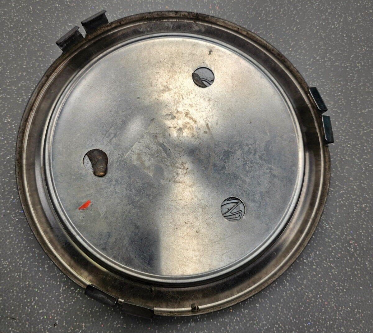 🔥1988-1991 Cadillac Deville Front Rear Wheel Center Cap Hubcap Silver Lower OEM