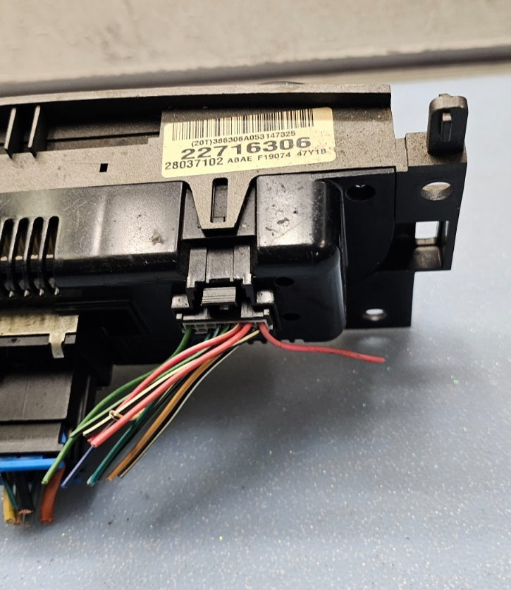 🔥06-11 Chevy HHR DASH AC A/C HVAC Heater Temperature Climate Control Black