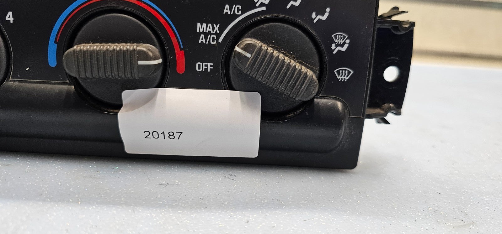 🔥98-05 Blazer Jimmy Bravada Dash A/C Climate Temperature Heater Control Black