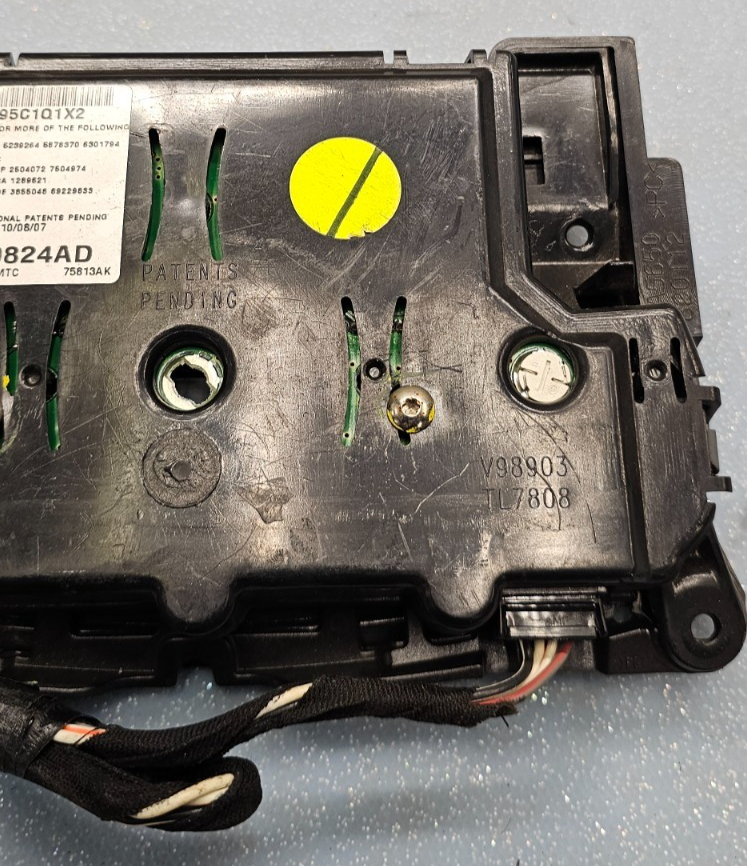 🔥03-10 DODGE RAM MOPAR OVERHEAD CONSOLE DOME MAP COMPASS MODULE ASSEMBLY BLACK