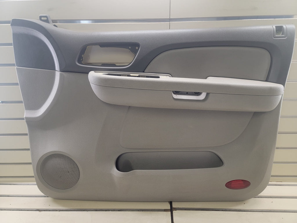 07-09 Chevy Tahoe Suburban Yukon Front Door Trim Panel Right PASSENGER Gray D15
