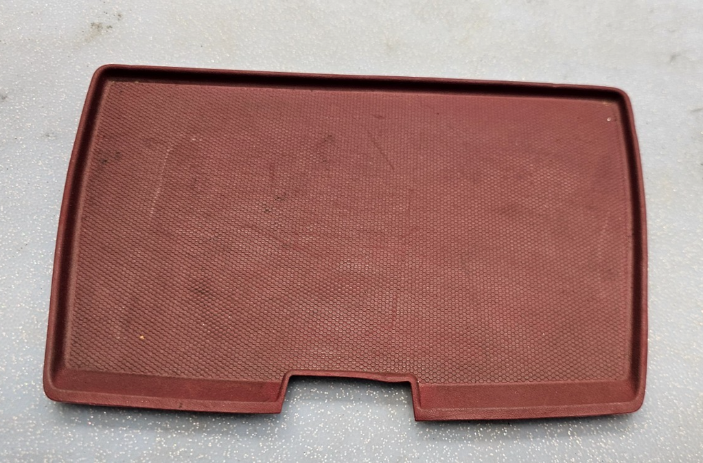 🔥10-15 Equinox Center Console Rubber Insert Mat Upper Dash Tray Liner RED OEM