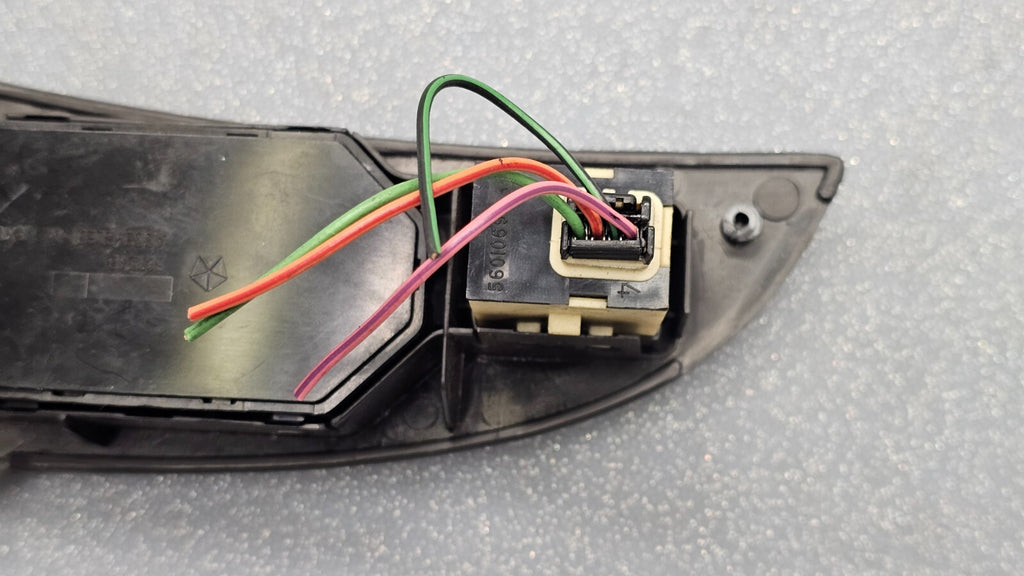 🔥02-07 JEEP LIBERTY LEFT DRIVER MASTER LOCK MIRROR SWITCH TRIM BEZEL OEM BLACK