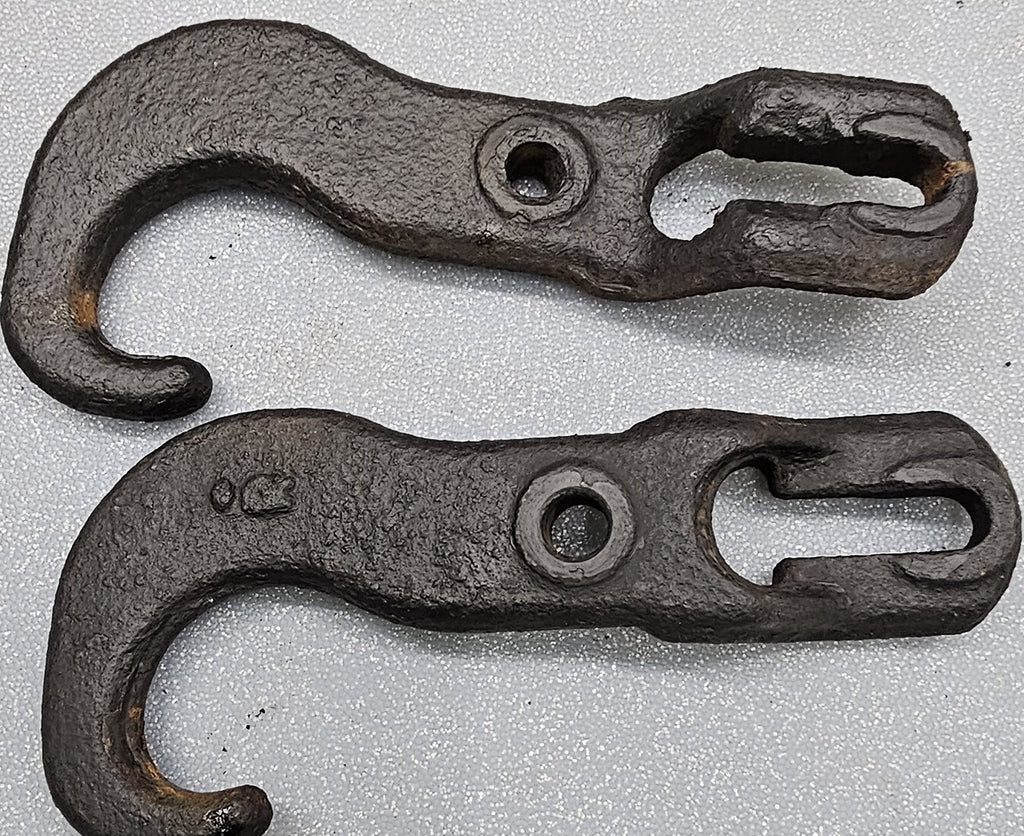 🔥2004-2009 Nissan Titan Armada Front Tow Hook Set Pair Left & Right Assembly