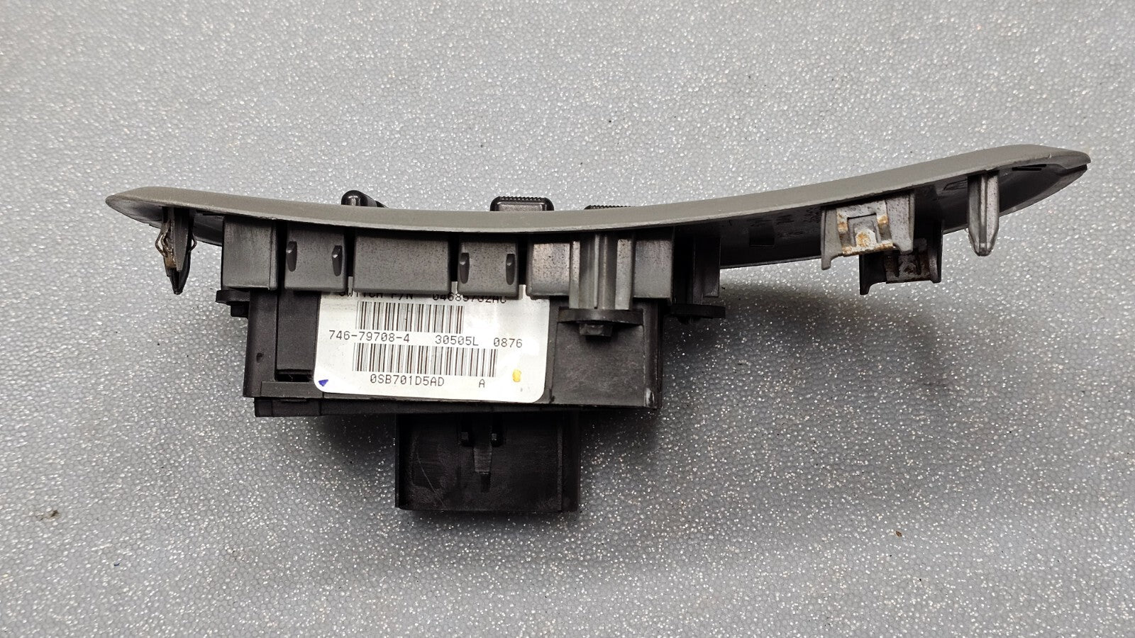🔥04-07 CARAVAN TOWN COUNTRY DRIVER MASTER DOOR LOCK WINDOW CONTROL SWITCH GRAY