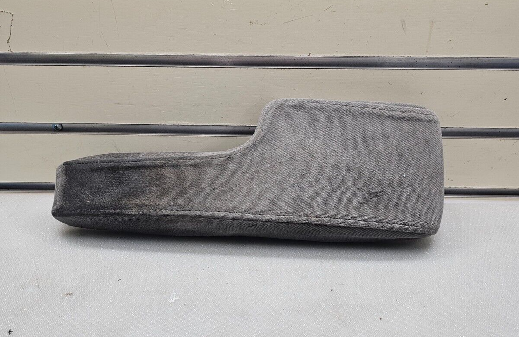 🔥01-05 Honda Civic Front Center Console Cover Arm Rest Lid Cover Gray Cloth OEM