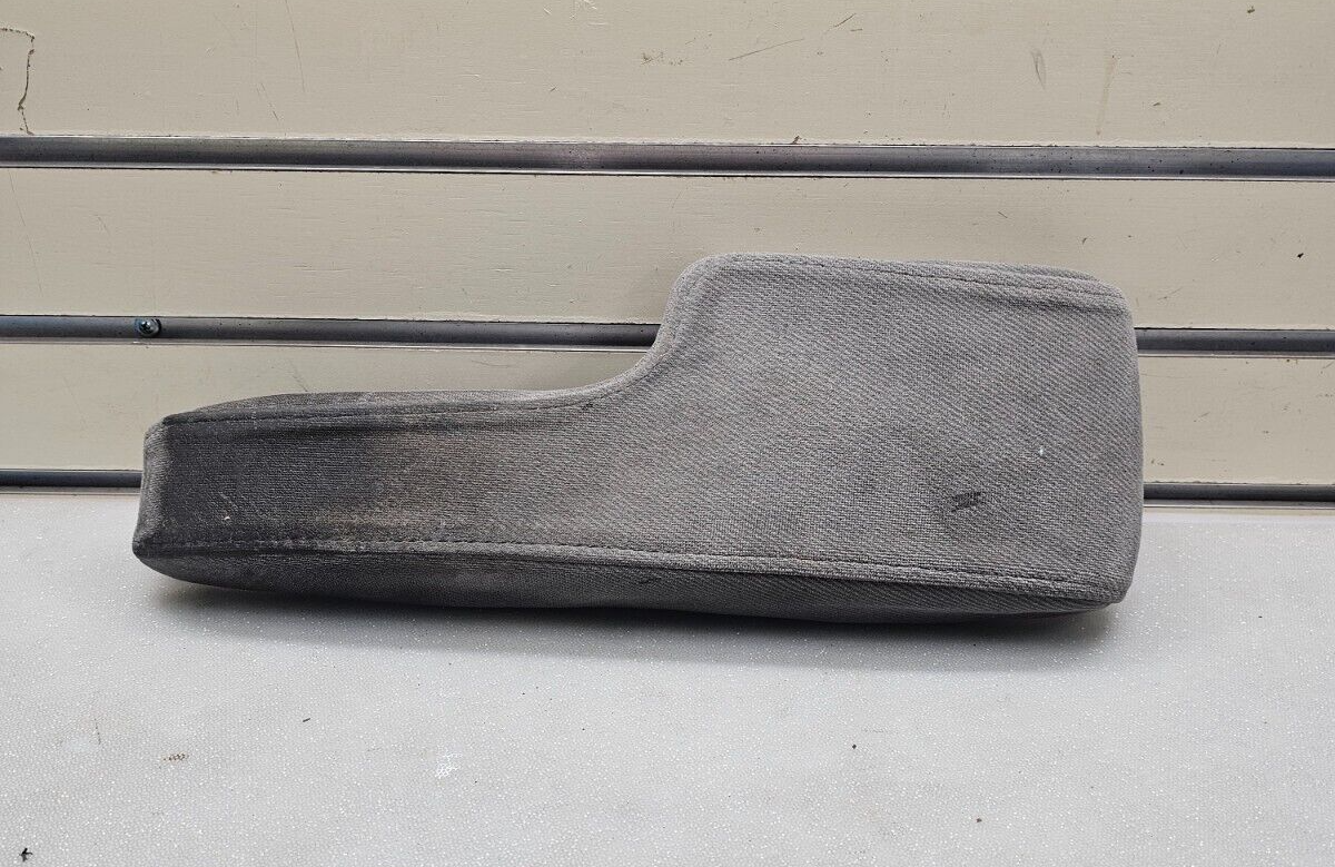 🔥01-05 Honda Civic Front Center Console Cover Arm Rest Lid Cover Gray Cloth OEM